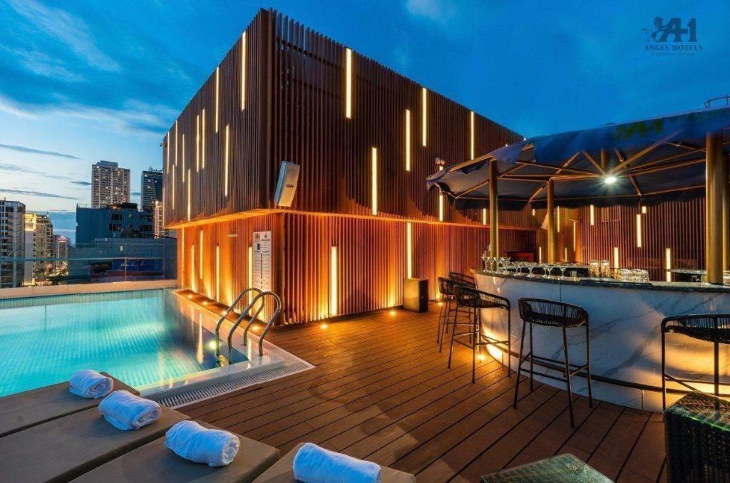 Angel Hotels Beach Đà Nẵng Exterior foto